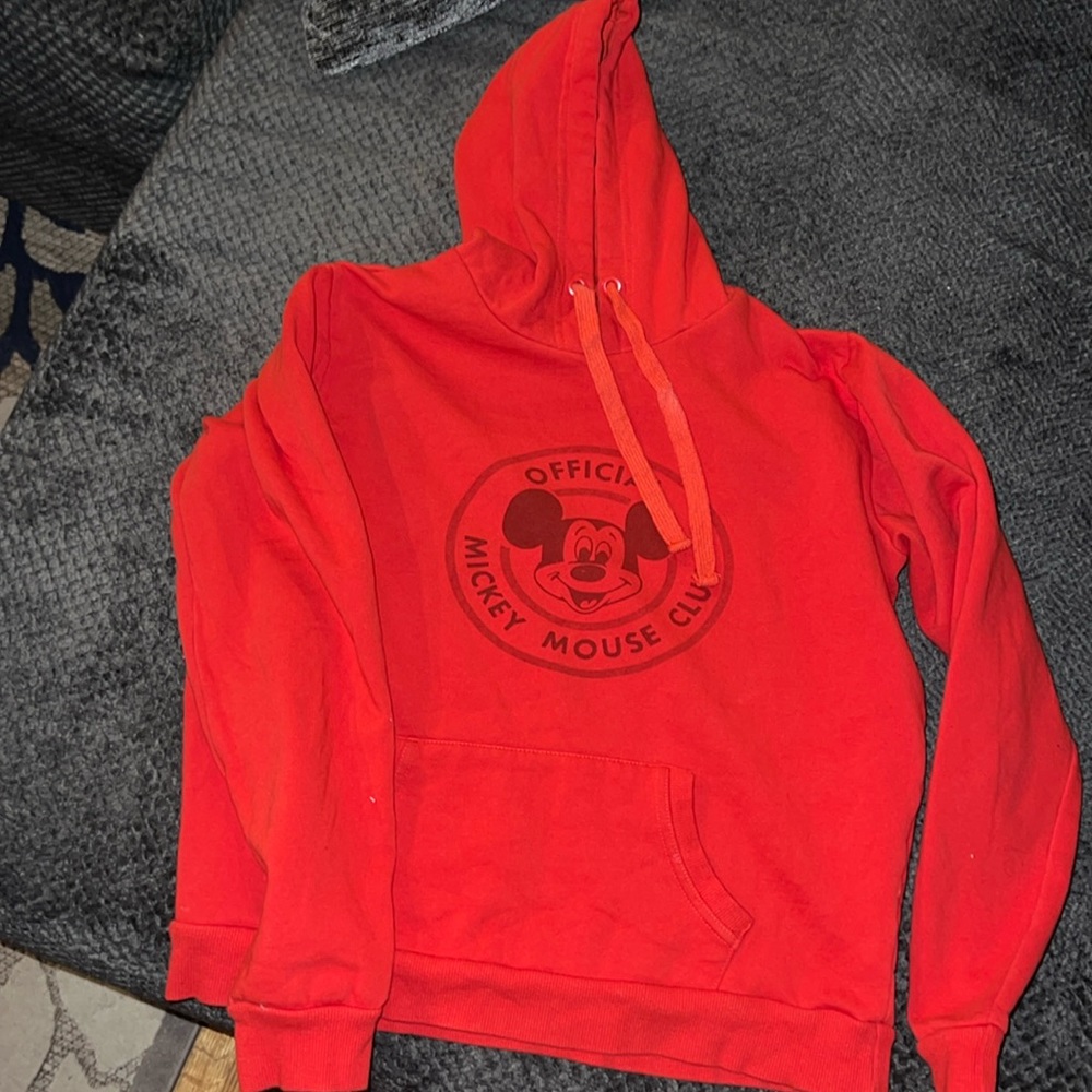 Womens Disney the Mickey Mouse, the true original sweatshirt, Sz L. Jr sizing